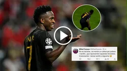 Una bicicleta metió en una nueva polémica a Vinícius.