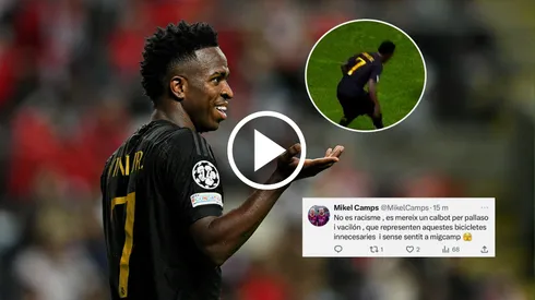 Una bicicleta metió en una nueva polémica a Vinícius.