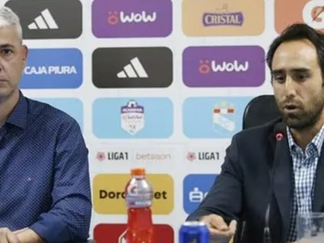 Presidente de Sporting Cristal habla sobre posible renovación de contrato con Tiago Nunes