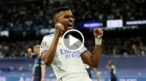 Gol de Rodrygo para Real Madrid