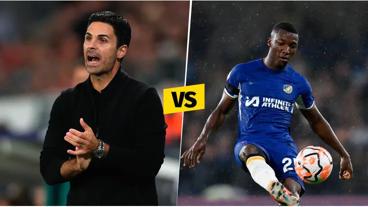 Arteta también estuvo furioso con Moisés Caicedo