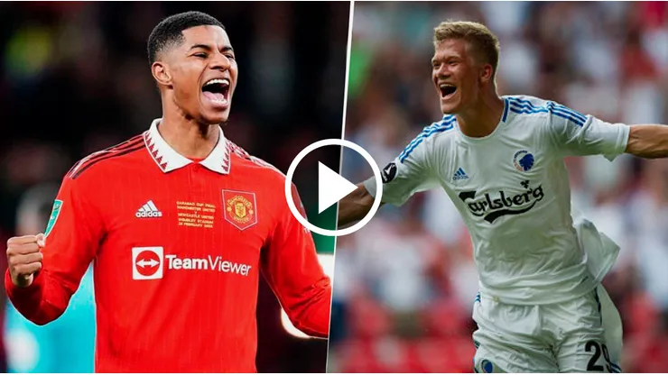 Manchester United vs. Copenhague por la UCL.