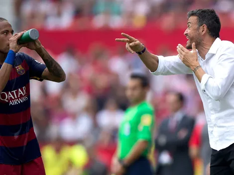 Neymar habló sobre su relación con Luis Enrique en el París Saint-Germain