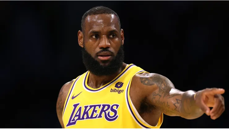 LeBron James, estrella de Los Angeles Lakers y la NBA.