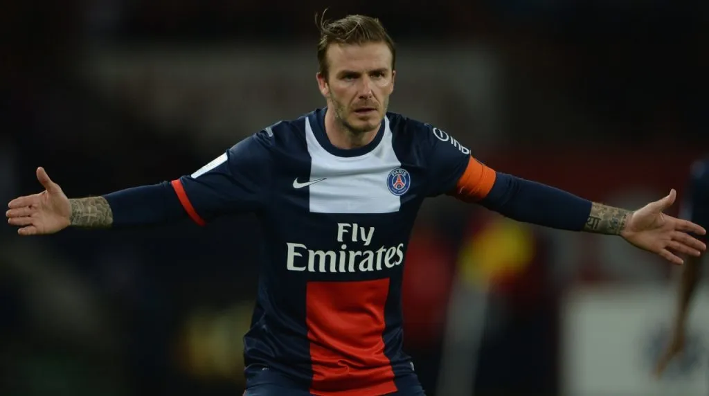 David Bekcham registró dos asistencias en 14 partidos con el PSG. (Foto: Getty Images)