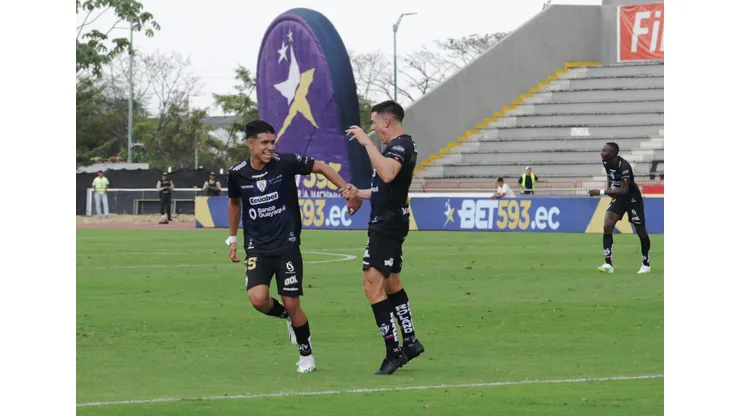 Guayaquil, domingo 22 de octubre del 2023 En el estadio Christian Benitez, Guayaquil City se enfrenta a Independiente del Valle por la 11 fecha de la segunda etapa de la LigaPro Bet593. Fotos:César Muñoz/API