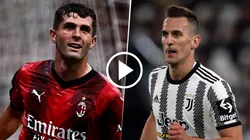Milan vs. Juventus por la Serie A.