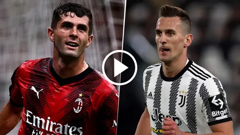 Milan vs. Juventus por la Serie A.