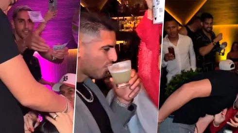 Carlos Zambrano, Christian Cueva y otros jugadores de juerga interminable