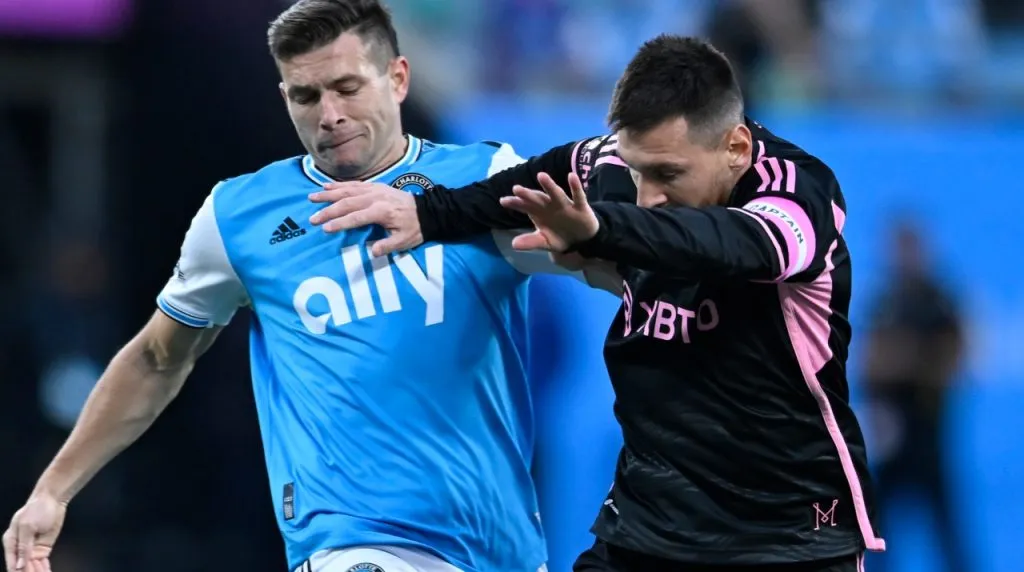 Lionel Messi en Charlotte FC vs. Inter Miami. (Foto: Getty Images)
