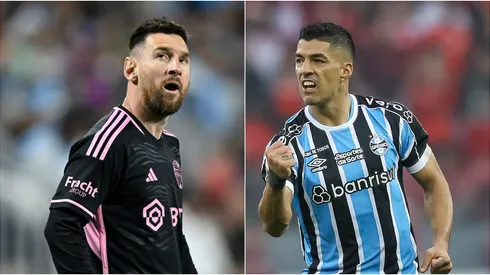 Lionel Messi y Luis Suárez.