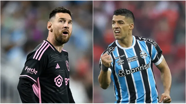 Lionel Messi y Luis Suárez.