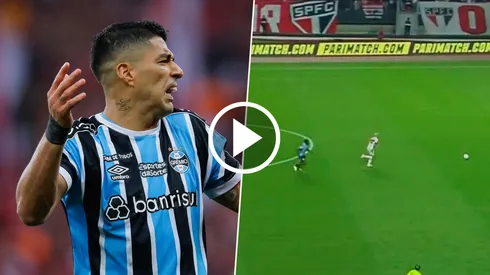 Suárez fue titular en la derrota ante São Paulo.