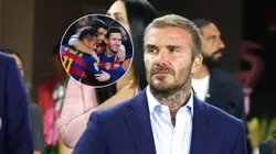 Neymar, Luis Suárez, Lionel Messi y David Beckham.