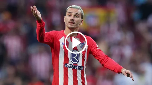 El francés aportó tres goles para el Atleti.