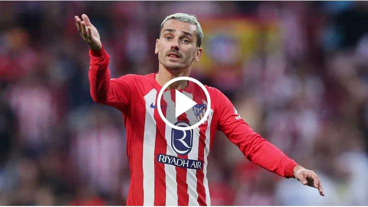 El francés aportó tres goles para el Atleti.