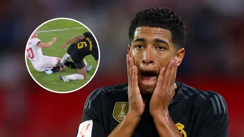 Jude Bellingham y una patada criminal a Rakitic.