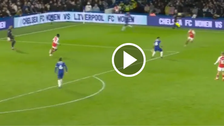 El error de Enzo Fernández y Robert Sánchez para el gol de Arsenal