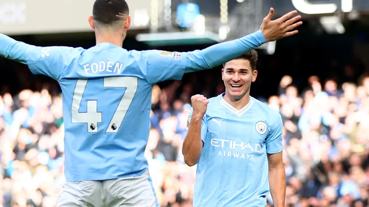 Julián Álvarez y Haaland le dieron el triunfo al City contra Brighton