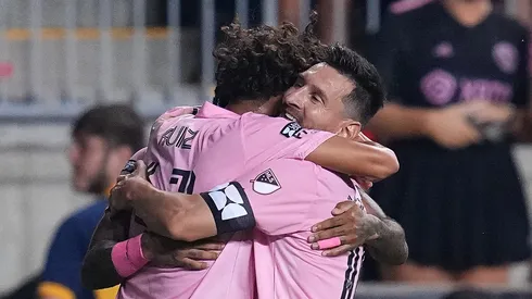 Lionel Messi con una de las joyas de Inter Miami.