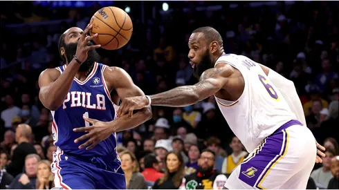 James Harden y LeBron James