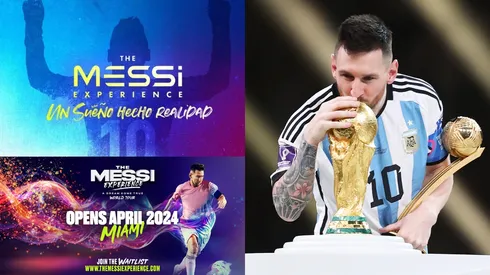 Lionel Messi y The Messi Experience.