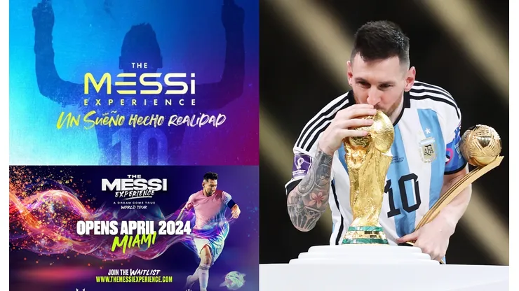 Lionel Messi y The Messi Experience.