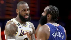 LeBron James y James Harden en la NBA.