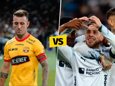 A Damián Díaz le preguntaron por la final de la Copa Sudamericana de Liga de Quito