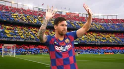 Lionel Messi y el Camp Nou.