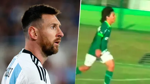 Robert Junior Silguero tiene 14 años y Palmeiras lo proyecta como la gran promesa del club