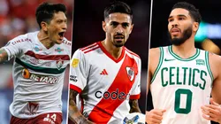 Fluminense, River y Boston Celtics, entre los partidos que puedes ver hoy.