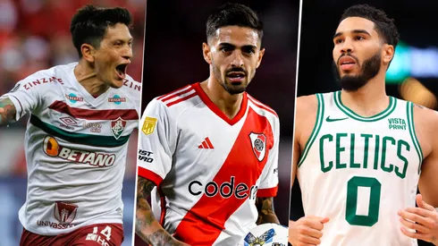 Fluminense, River y Boston Celtics, entre los partidos que puedes ver hoy.