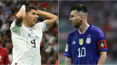 Luis Suárez y Lionel Messi.