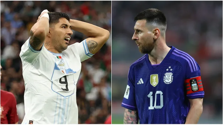 Luis Suárez y Lionel Messi.