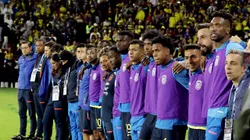 Quito, martes 17 de octubre del 2023. En la cuarta fecha de las Eliminatorias Sudamericanas para la Copa Mundial de la FIFA 2026, la selección Ecuatoriana de Fútbol se enfrenta a su similar de Colombia en el estadio Rodrigo Paz Delgado. Fotos:César Muñoz/API