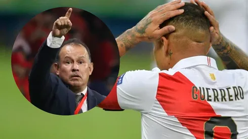 ¿Relación rota entre Paolo Guerrero y Juan Reynoso por su cambió contra Argentina?