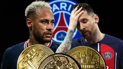 Neymar y Leo Messi en PSG.