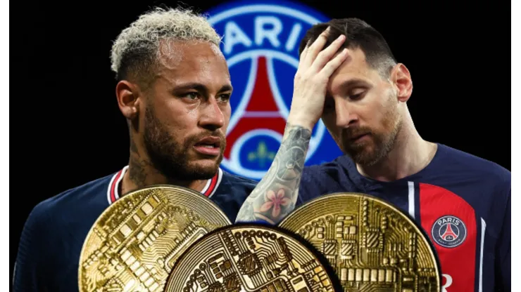 Neymar y Leo Messi en PSG.