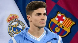 Julián Álvarez, Barcelona y Real Madrid.