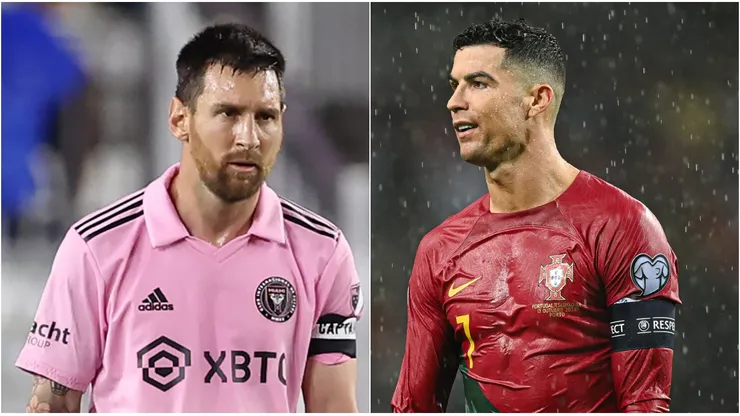 Lionel Messi y Cristiano Ronaldo.