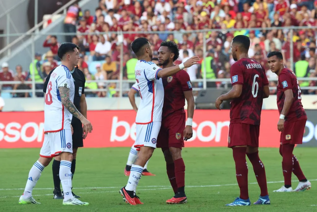 Chile perdió ante Venezuela por Eliminatorias Sudamericanas 2026. (Foto: Getty).