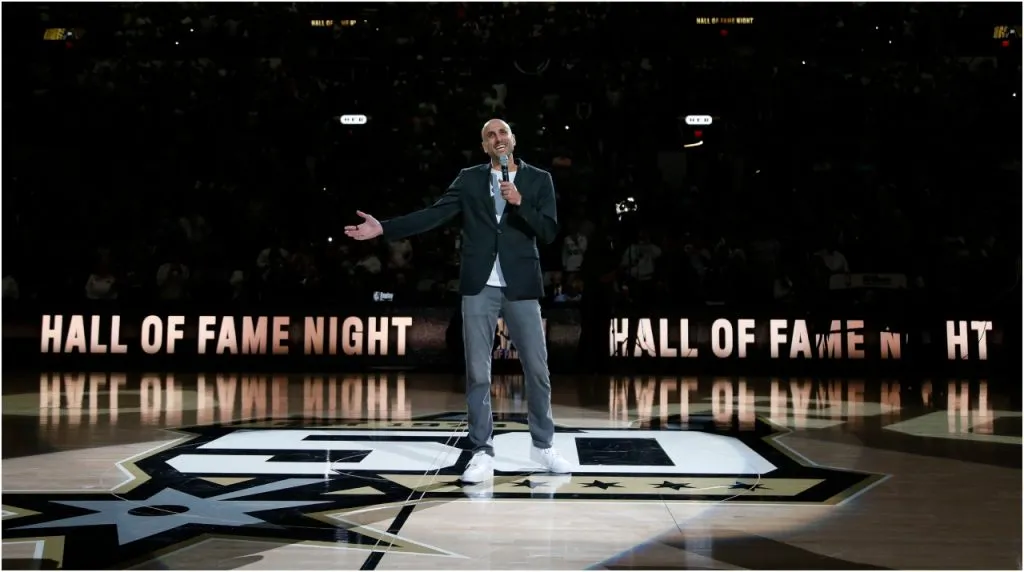 Manu Ginóbili forma parte del Salón de la Fama de la NBA (Foto: Ronald Cortés ( Getty Images)