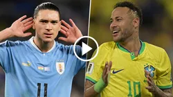 Uruguay vs. Brasil por las Eliminatorias.