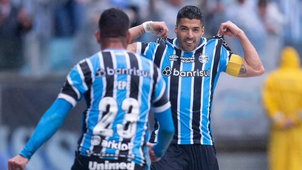 Luis Suárez, en gran momento con Gremio (IMAGO / Sports Press Photo).