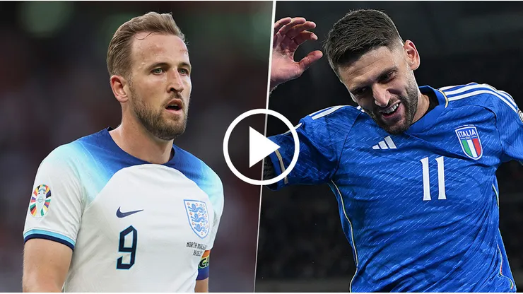 Inglaterra vs. Italia por las Eliminatorias Europeas.