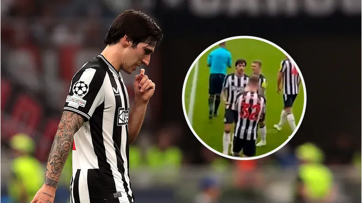 El video que complica a Sandro Tonali