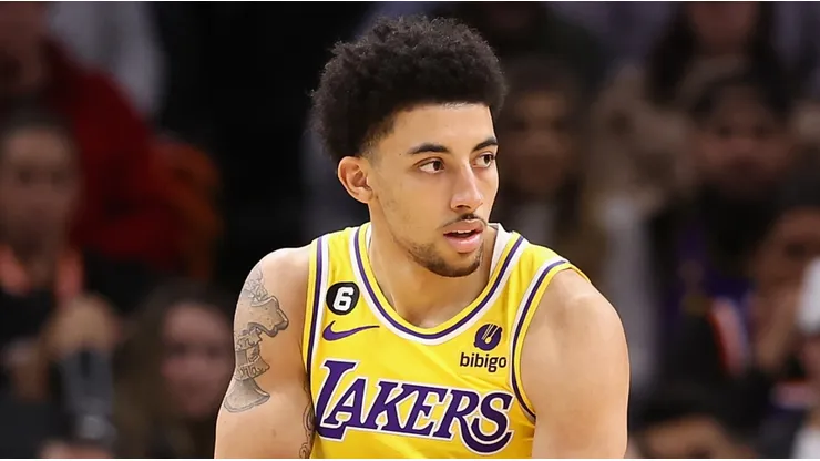 Scotty Pippen Jr. con Los Angeles Lakers.