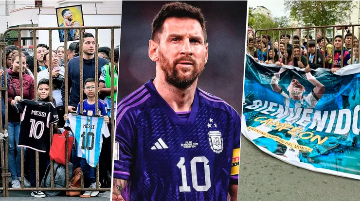 "Nosotros somos de Messi": confiesan amor cientos de seguidores de la Selección Peruana