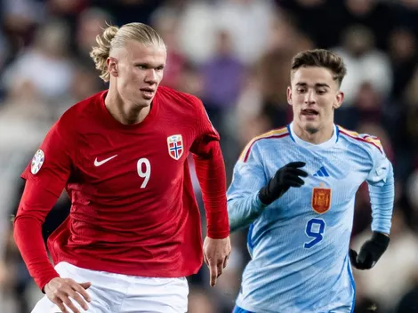 ¿Se burla de Haaland? El posteo de Gavi tras la victoria contra Noruega